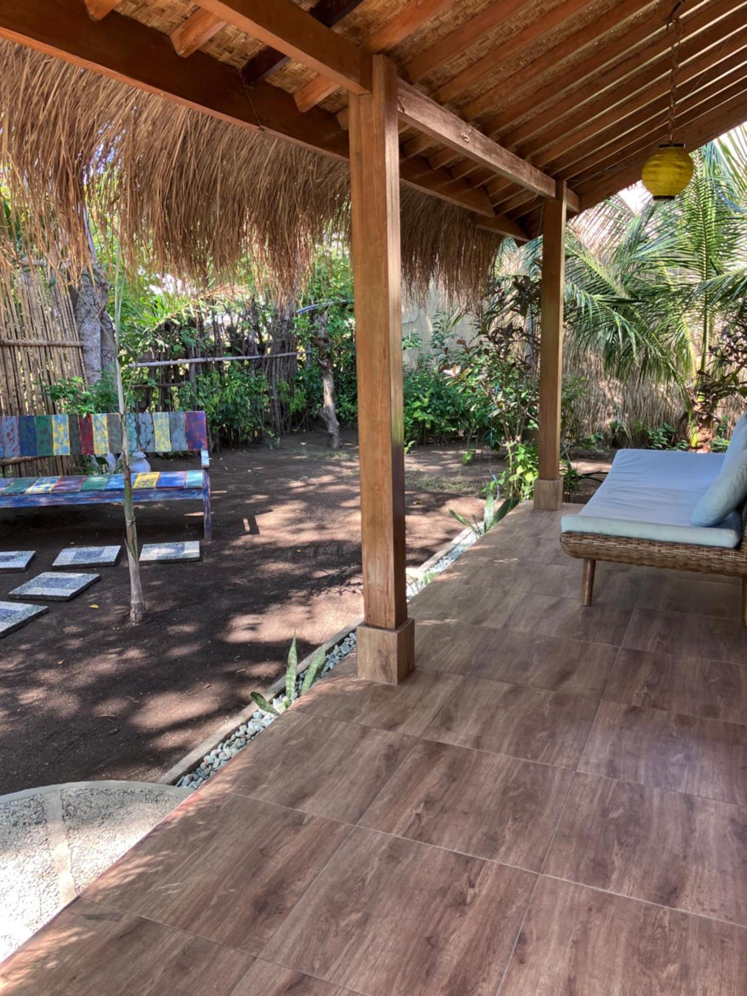 Meno Madia Bungalows Ilhas Gili Exterior foto