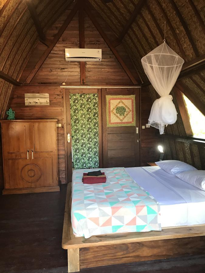 Meno Madia Bungalows Ilhas Gili Exterior foto