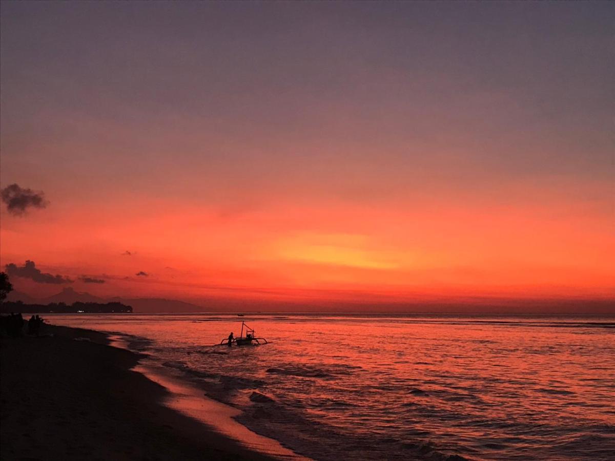 Meno Madia Bungalows Ilhas Gili Exterior foto